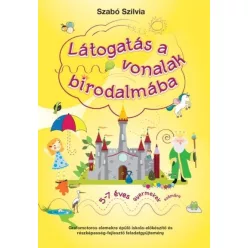   -40% Szabó Szilvia - Látogatás a vonalak birodalmába (enyhén sérült borító)