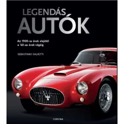   -40% Legendás autók - Sebastiano Salvetti ( enyhén sérült borító)   