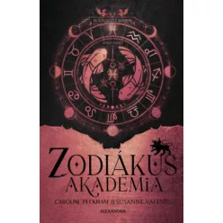  Elátkozott sorsok -Zodiákus Akadémia (élfestett ) - Caroline Peckham (kötött áras)