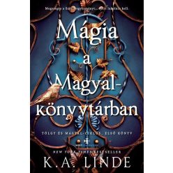   Mágia a Magyalkönyvtárban (élfestett) - K. A. Linde (kötött áras)