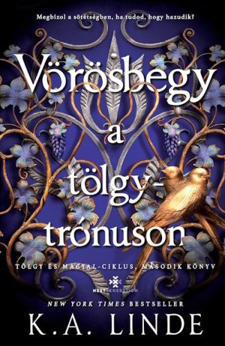 Vörösbegy a tölgytrónuson - Tölgy és magyal-ciklus 2. (élfestett) - K. A. Linde (kötött áras)