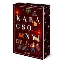   Karácsonyi kutyulás (élfestett) - Lucy Mitchell (kötött áras) 