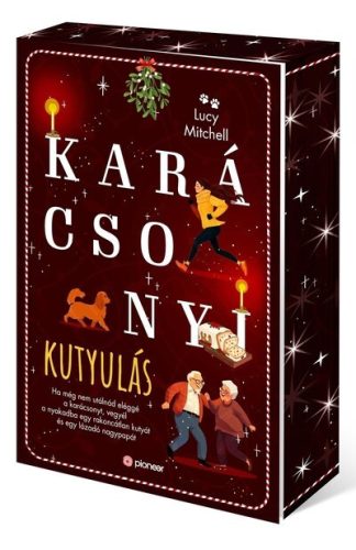 Karácsonyi kutyulás (élfestett) - Lucy Mitchell (kötött áras) 