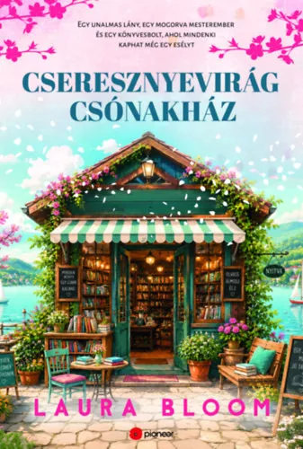 Cseresznyevirág csónakház (élfestett) - Laura Bloom (kötött áras)