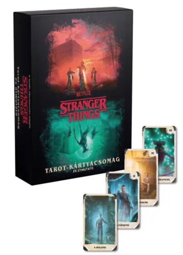 Stranger Things - Tarot-kártyacsomag és útmutató  - Casey Gilly (kötött áras)