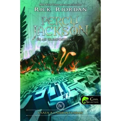 Rick Riordan - Percy Jackson és az olimposziak-Csata a labirintusban 4. (új példány)