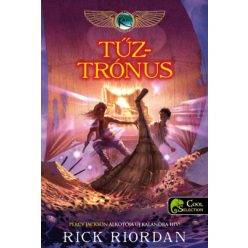 Rick Riordan - Tűztrónus - A Kane krónikák 2. (puha)