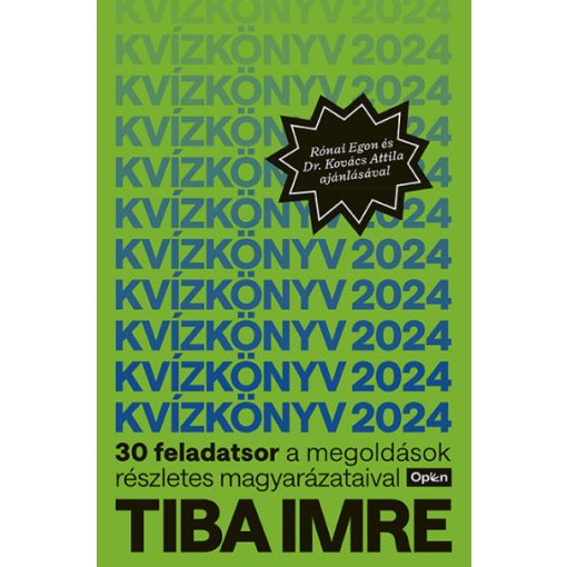 Tiba Imre - Kvízkönyv 2024