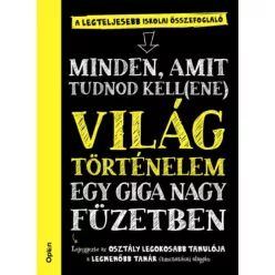 Világtörténelem egy giga nagy füzetben (kötött áras) 