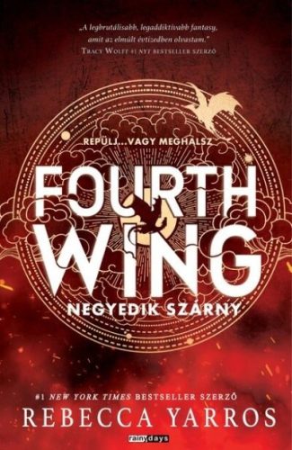 Fourth Wing - Negyedik szárny (élfestett) - Rebecca Yarros 
