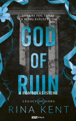 God of Ruin - A rombolás istene (élfestett) - Rina Kent (kötött áras) 