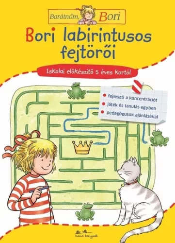 Bori labirintusos fejtörői - Barátnőm, Bori sorozat (kötött áras) 