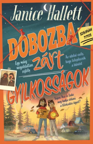 Dobozba zárt gyilkosságok - Janice Hallett (kötött áras) 