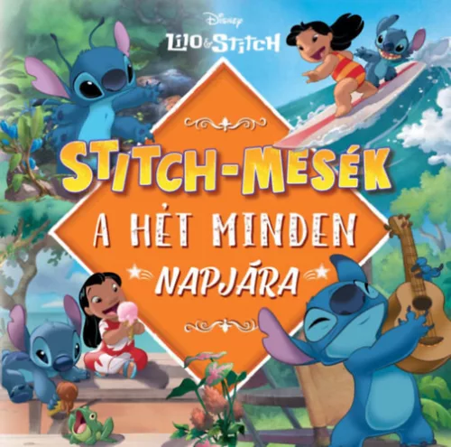 Stitch-mesék a hét minden napjára  - Megan Roth (kötött áras) 