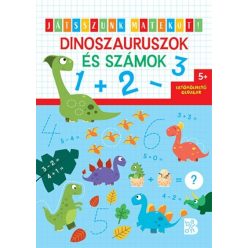   Dinoszauruszok és számok - Játsszunk matekot! - Foglalkoztató