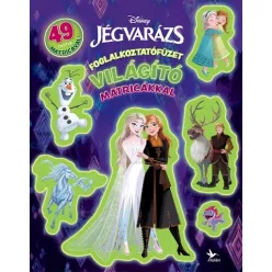   Foglalkoztatófüzet világító matricákkal - Jégvarázs - Disney