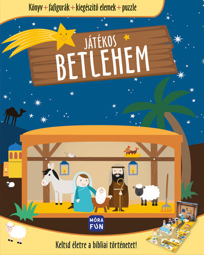 Játékos Betlehem - Keltsd életre a bibliai történetet! (kötött áras)