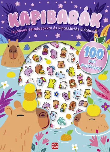 Kapibarák - Izgalmas feladatokkal és kipattintós oldalakkal