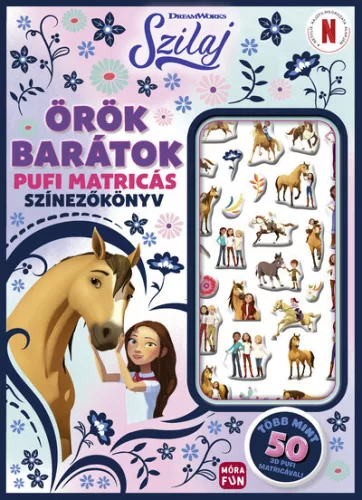 Szilaj - Örök barátok - Pufi matricás színezőkönyv