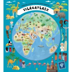   Világatlasz - Fedezd fel a világot hét kihajtható térképpel!