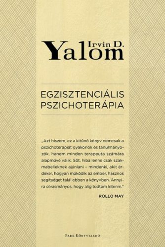 Egzisztenciális pszichoterápia -Irvin D. Yalom