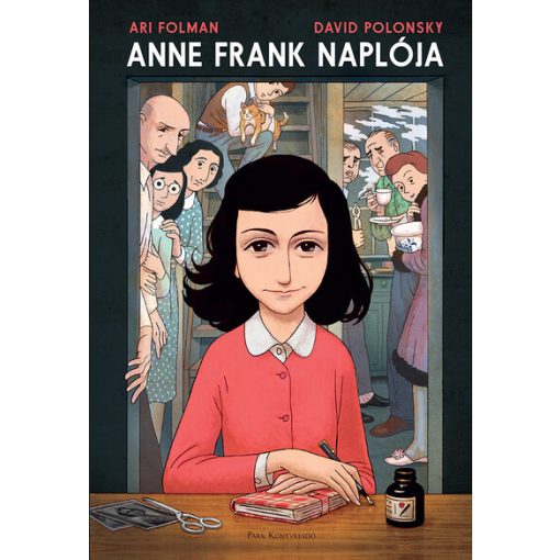 Anne Frank naplója - Képregény (új kiadás) - Ari Folman, -David Polonsky