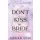Don't Kiss the Bride - Ne csókold meg a menyasszonyt! - (élfestett) -  Carian Cole (kötött áras) 
