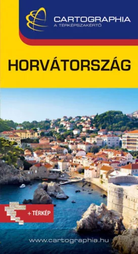 Horvátország útikönyv + térkép (kötött áras)