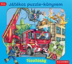 Játékos puzzle-könyvem: Tűzoltóság - Steffi Korda