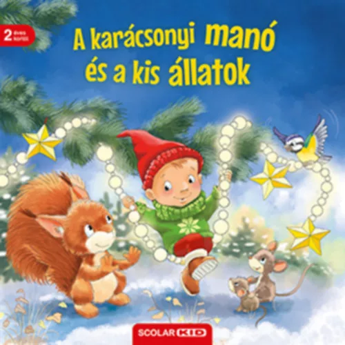 A karácsonyi manó és a kis állatok (lapozó) - Katja Reider 