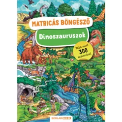   Matricás böngésző - Dinoszauruszok - Caryad  Maria Seidel (kötött áras) 