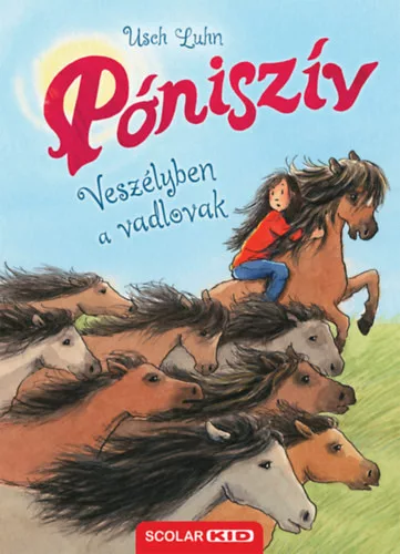 Veszélyben a vadlovak - Póniszív 19. - Usch Luhn (kötött áras) 