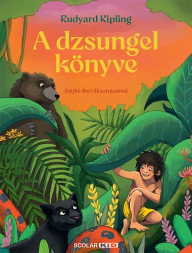 A dzsungel könyve -  Rudyard Kipling  (kötött áras) 