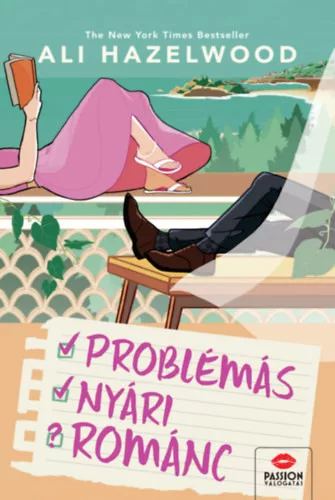 Problémás nyári románc (élfestett) - Ali Hazelwood (kötött áras) 